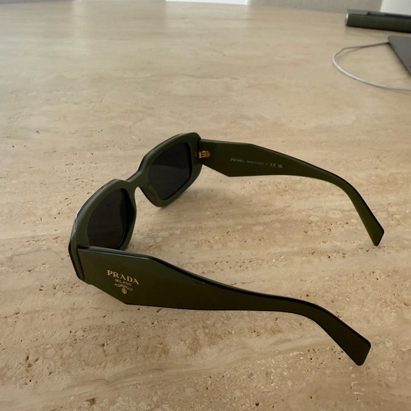 Prada Olive Green Sunglasses - Picture 5 of 6